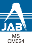 岡本工業ISO認証取得JAB